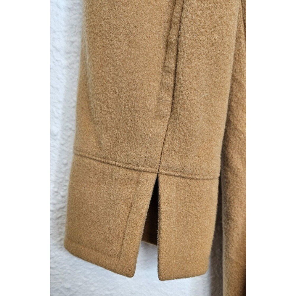 Nine West Camel Brown Wool Blend Pea Coat - Picture 9 of 16